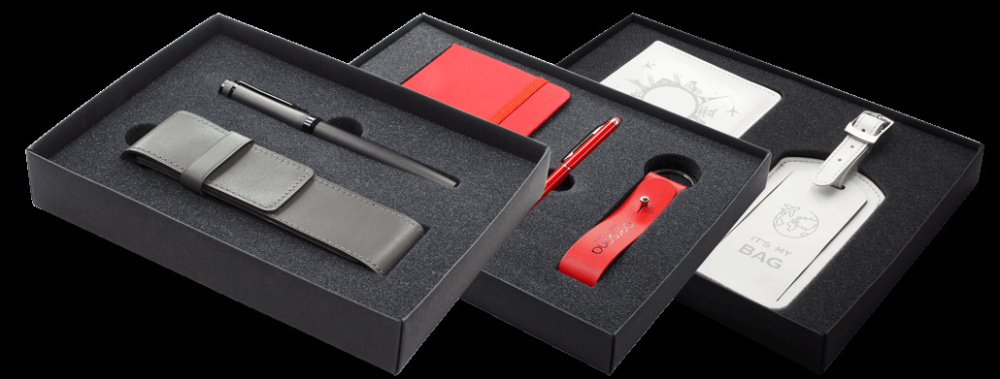 Logo trade corporate gifts image of: Box for set (11,5x5,5x1,5cm) 1302037
